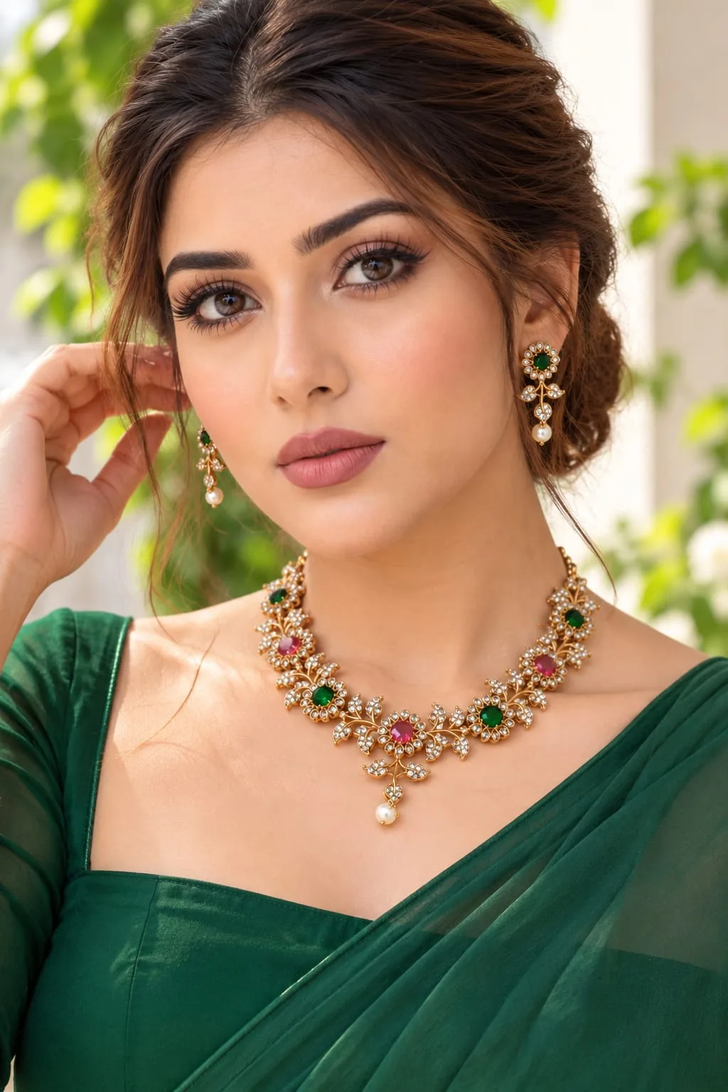 Gulnaar Emerald Heritage Set alternate view